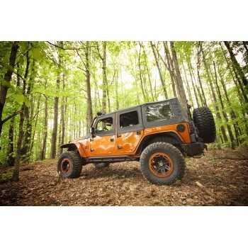 Elargisseurs d'ailes et kit de protection Jeep Wrangler JK 2007-2018