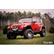 Elargisseurs d'ailes Jeep Wrangler JK 2 et 4 portes 2007-2018