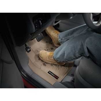 Tapis de pied avant beige Jeep Wrangler TJ 1997-2006