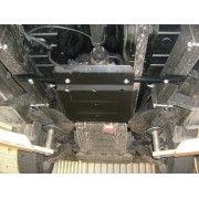Blindage bv+bt acier Mitsubishi L200 2015-