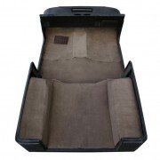 Tapis moquette de luxe brun Jeep Wrangler TJ 97-06