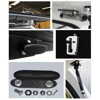 Hard top sline gls a/vitres latérales papillons Ford Ranger Super Cab 2012-