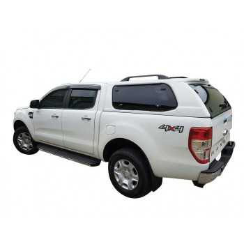 Hard top sline gls a/vitres latérales papillons Ford Ranger Super Cab 2012-