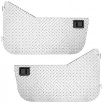 Jeu de demi portes aluminium Jeep Wrangler YJ 76-95