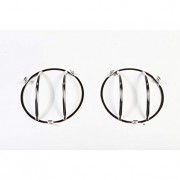 Grille de phare avant inox Jeep Wrangler TJ 1997-2006