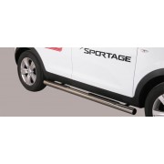 Marche pieds inox MAX 76 Kia Sportage 2010 -2015