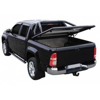 Tonneau cover alu noir Toyota Hilux 2005-2015 4 portes