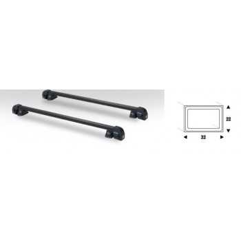 Jeu de 2 barres de toit Classic en Acier Toyota Rav 4