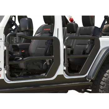 Jeu de demi-portes avant Jeep Wrangler JL 2018-2019