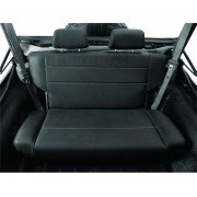 Banquette vinyl noire TRAILMAX™ II arrière Jeep CJ et Wrangler de 1955 à 1995