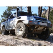 Pare chocs ASFIR avec support de treuil Mitsubishi L200 1998-2001