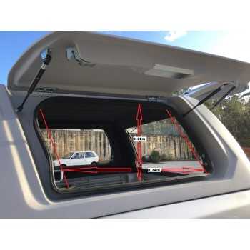 Hard top STARFLEX Nissan NP300 4 portes avec portes latérales