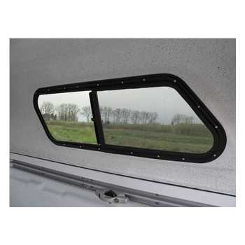 vitre latérale coulissante vu intérieur