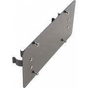Support de plaque noir d'immatriculation pour guide-câble à rouleaux