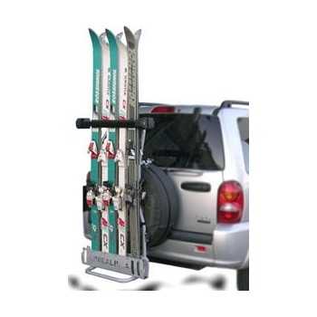Porte ski acier noire 5 paires