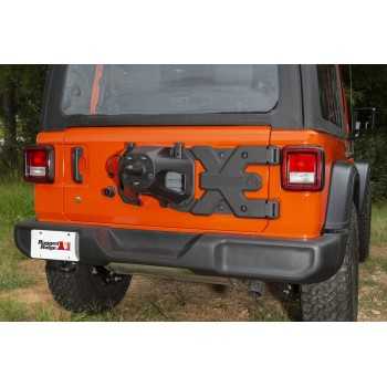 Charnière de porte roue Spartacus HD Jeep Wrangler JL 2019+