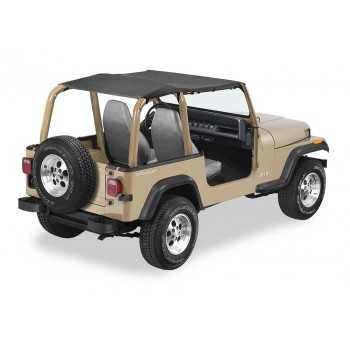 Bikini® Tops Bestop® safari noir Jeep Wrangler YJ 1992-1995