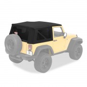 Capotage de remplacement Bestop® kaki Jeep Wrangler JK 2007-2009