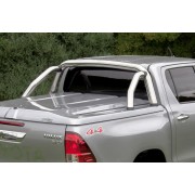Roll bar inox double tube Ø70 pour TANGO SYSTEM Toyota Hilux 2016+ 4 portes