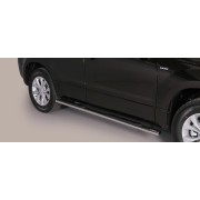 Marche pieds inox ovale Suzuki Grand Vitara 2009+ 5 portes