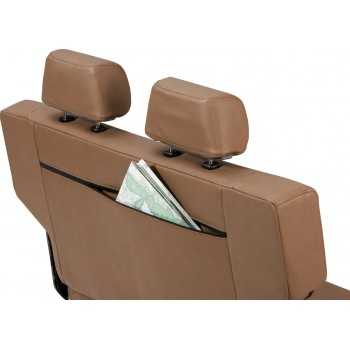 Banquette tissu noire TRAILMAX™ II arrière Jeep CJ et Wrangler de 1955 à 1995