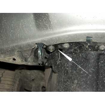 Blindage moteur acier Toyota Rav 4 06/2000-11/2005