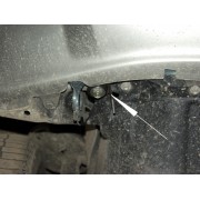 Blindage moteur acier Toyota Rav 4 06/2000-11/2005