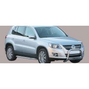 Medium bar inox 63 mm avec la marque Volkswagen Tiguan 2008-