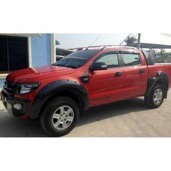 Elargisseurs d'ailes Ford Ranger T6 2012-2015 4 portes