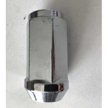 Ecrou de roue chromé 16X1,50 pour clé de 22 mm Land Rover -Range Rover Classic