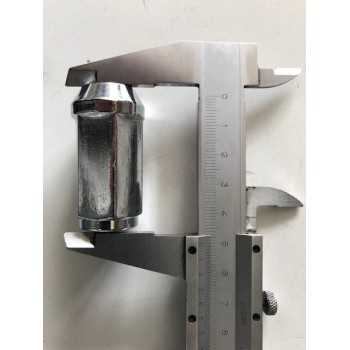 Ecrou de roue chromé 16X1,50 pour clé de 22 mm Land Rover -Range Rover Classic