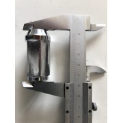 Ecrou de roue chromé 16X1,50 pour clé de 22 mm Land Rover -Range Rover Classic