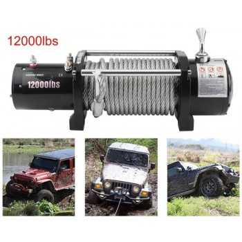 Treuil électrique 12 Volts 5443 kgs 12000 Lbs