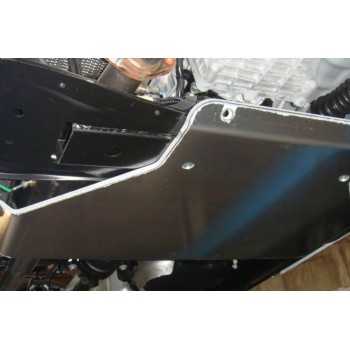 Blindage bv+bt aluminium 8 mm Ford Ranger 2012+