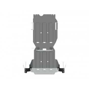 Blindage bv+bt aluminium Isuzu D-Max 07/2012-2020