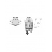 Préfiltre RACCORD série 120 gasoil 57L/Heures 30 Microns
