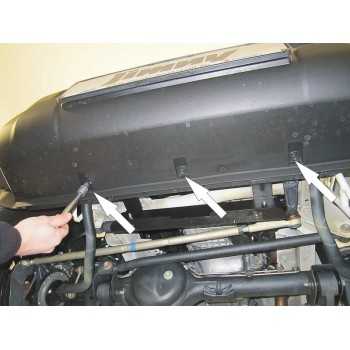 Blindage acier radiateur Nissan Navara NP300 2016-