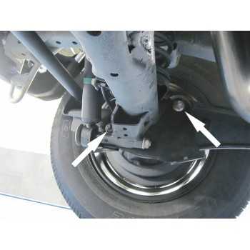 Blindage pont arriere aluminium Suzuki Jimny 2018+