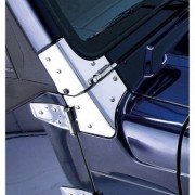 Charnieres de baie de pare brise Jeep Wrangler TJ 97-06