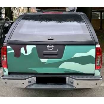 Hard top Star-lux a/vitres latèrales Nissan Navara D40 2005-2015 4 portes