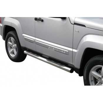 Marche pieds inox max 76 Jeep Cherokee 2008+