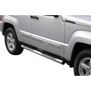 Marche pieds inox max 76 Jeep Cherokee 2008+