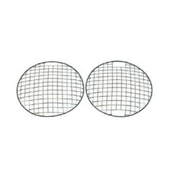 JEU DE GRILLES NOIRE DE PROTECTION DE FEUX