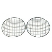JEU DE GRILLES NOIRE DE PROTECTION DE FEUX