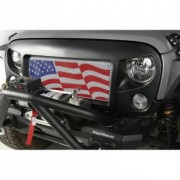 GRILLE DE CALANDRE SPARTAN NOIR MAT JEEP WRANGLER JK 2007-2017
