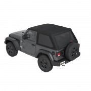 Capotage Bestop® trektop noir Jeep Wrangler JL 2018+ 4 portes
