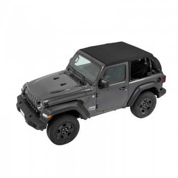Capotage Bestop® trektop noir Jeep Wrangler JL 2018+ 4 portes