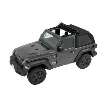 Capotage Bestop® trektop noir Jeep Wrangler JL 2018+ 4 portes
