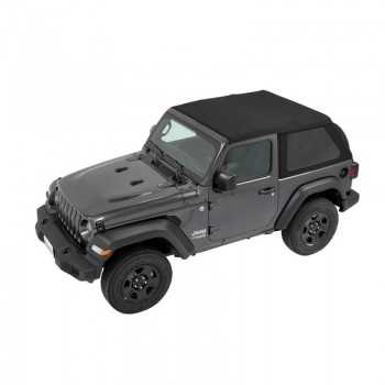 Capotage Bestop® trektop noir Jeep Wrangler JL 2018+ 4 portes
