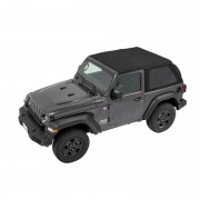 Capotage Bestop® trektop noir Jeep Wrangler JL 2018+ 4 portes
